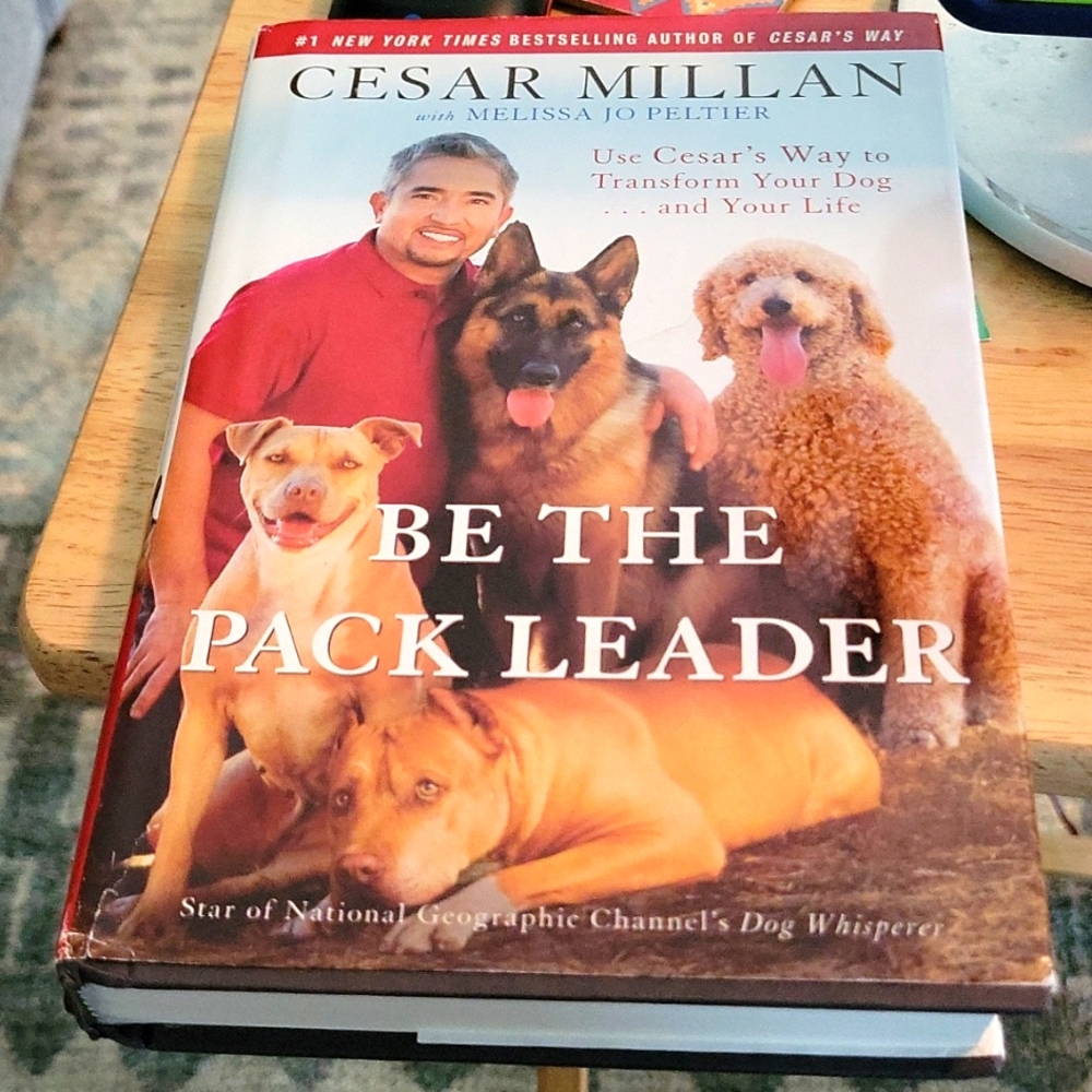 Cesar Millan Be The Pack Leader Hard Cover W Jacket Dog Whisperer